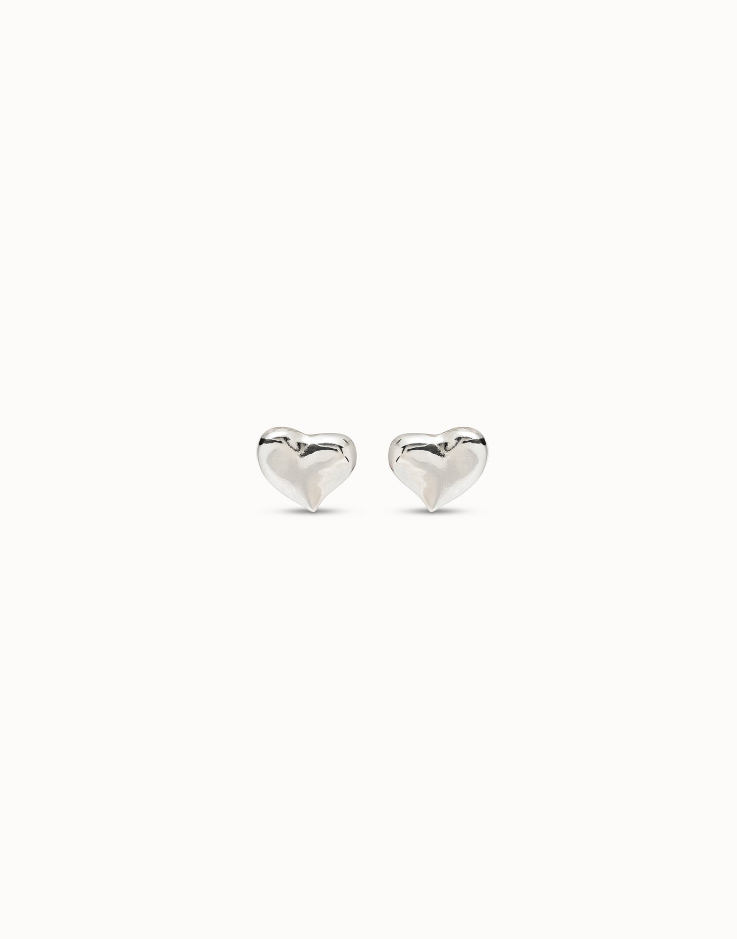Uno de 50 "UNO Heart" Earrings-Silver