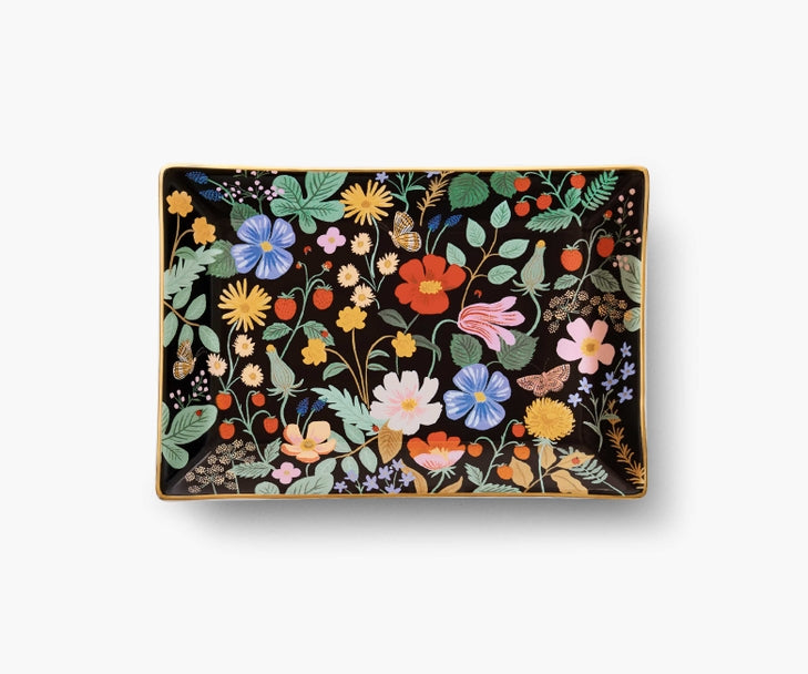 Rifle Paper Co “Strawberry Fields” Catchall Tray