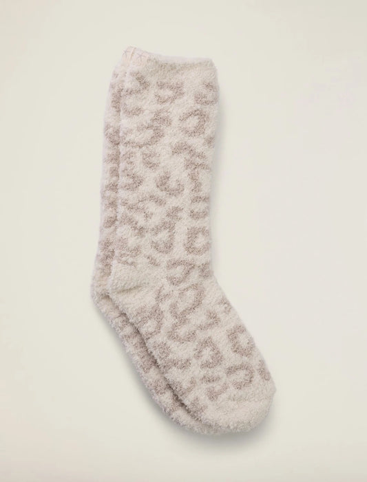 Barefoot Dreams CozyChic® Women's Barefoot In The Wild Socks- Cream/Stone