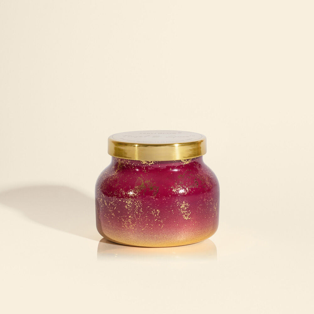 Capri Blue Glimmer Petite Jar 8oz- Tinsel & Spice