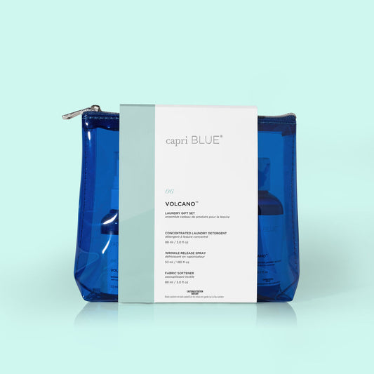 Capri Blue Laundry Gift Set- Volcano
