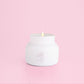 Capri Blue White Petite Candle 8oz -Volcano