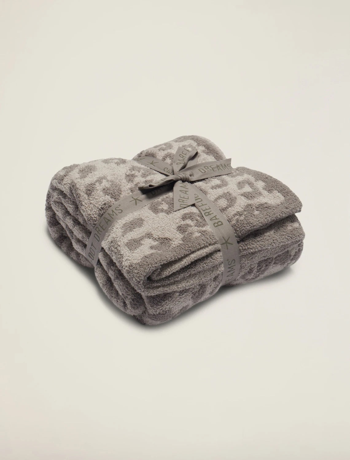 Barefoot Dreams CozyChic® Barefoot in the Wild® Throw- Linen/Warm Gray